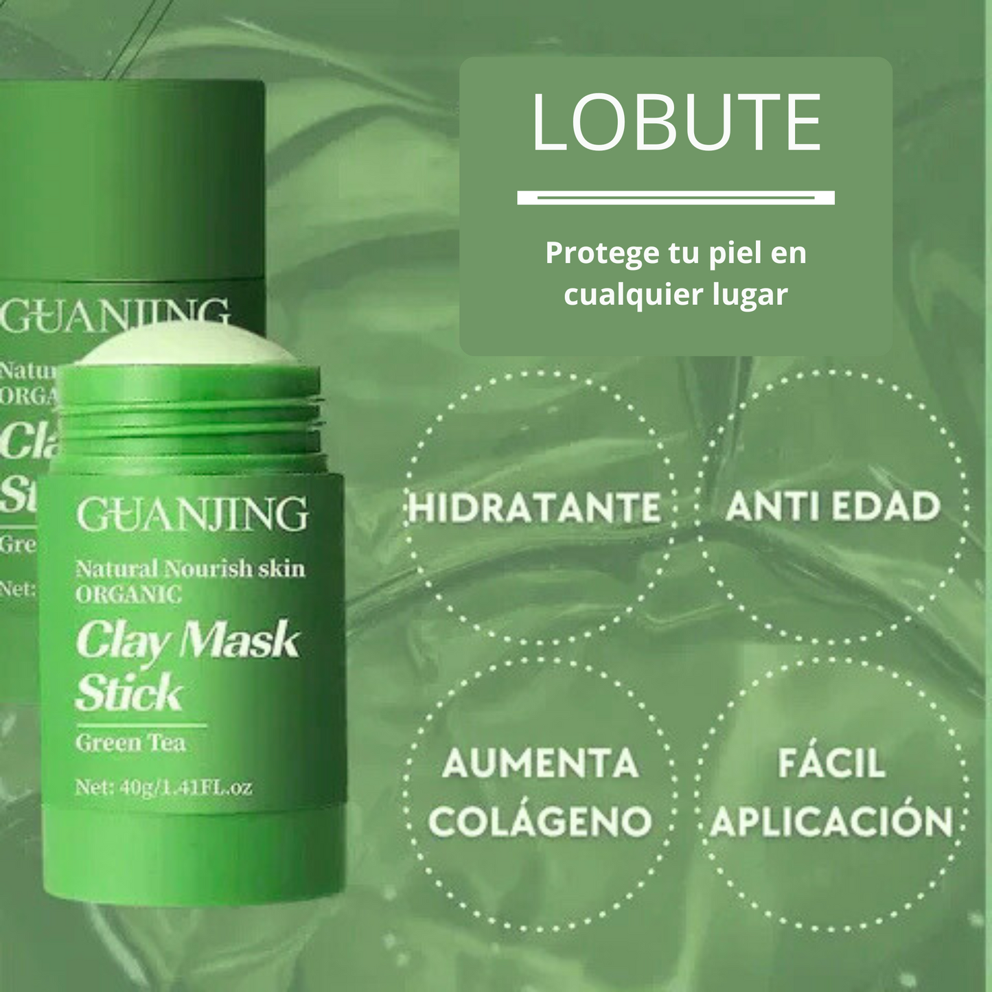 Mascarilla GreenNature™ | COMPRE 1, LEVE 2  + EBOOK (BÔNUS)